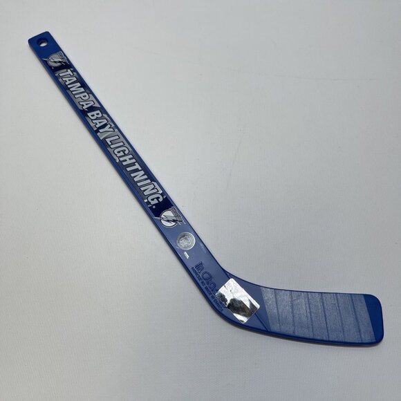 NHL Officially Tampa Bay Lightning Mini Hockey Stick USA Made Blue Sher-Wood NEW - Picture 1 of 5